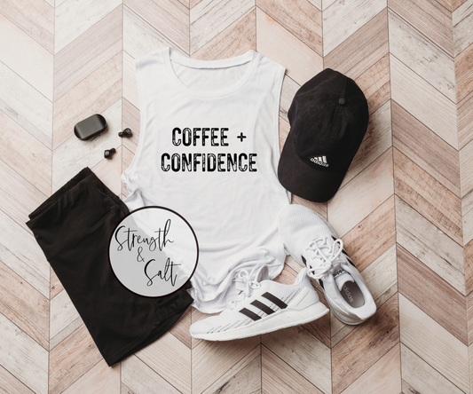 Coffee + Confidence Muscle Tank