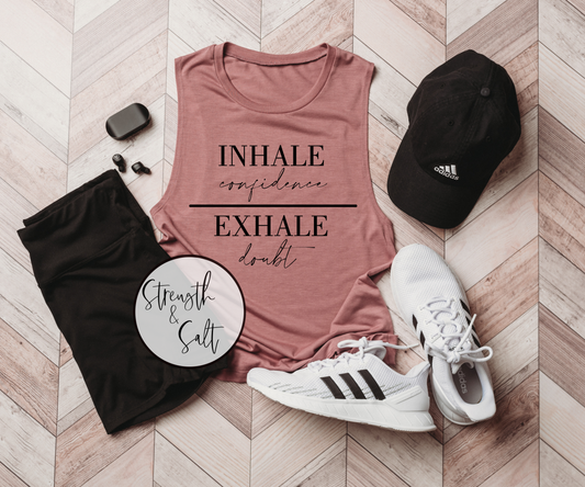 Inhale Exhale Muscle Tank