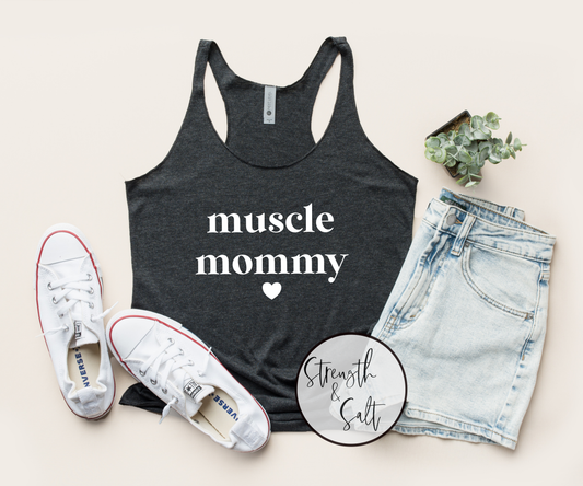 Muscle Mommy Racerback